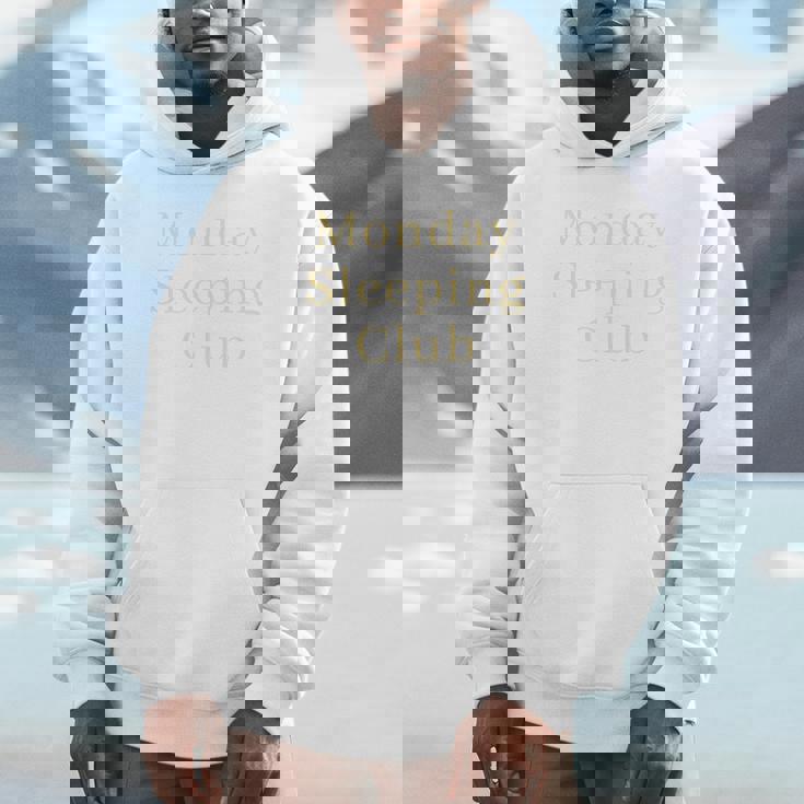 月曜日の睡眠クラブ 長袖tシャツ パーカー