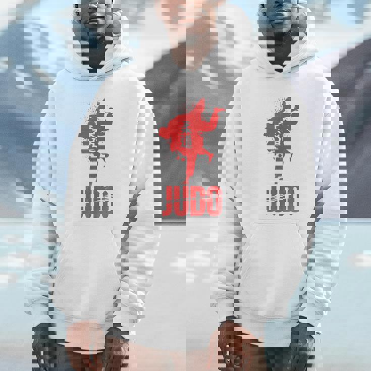 柔道着のクールな柔道tシャツ。 パーカー