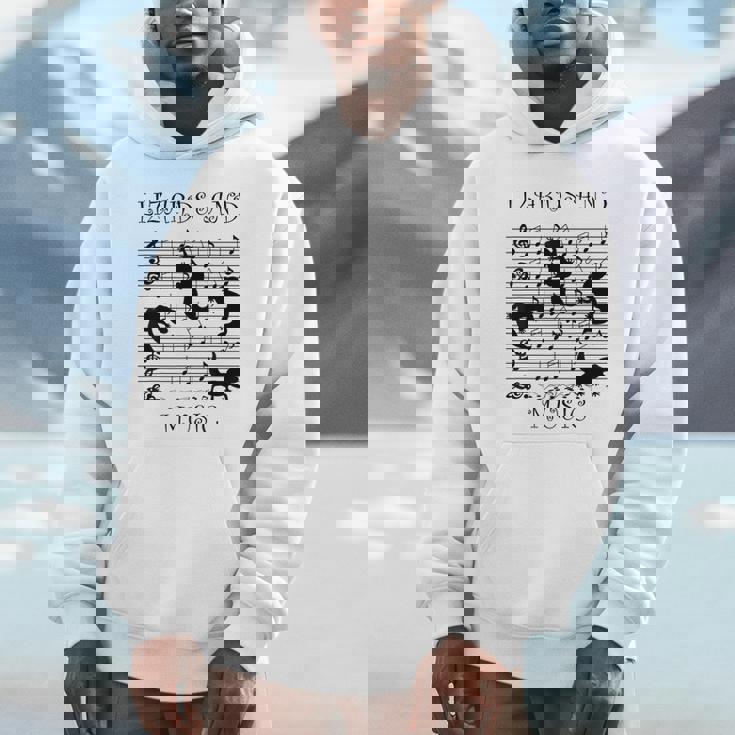 音楽とトカゲ ヤモリ ミュージシャン 爬虫類 パーカー