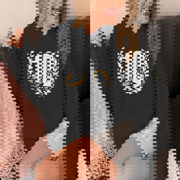 10年目10年目の結婚記念日リース パーカー