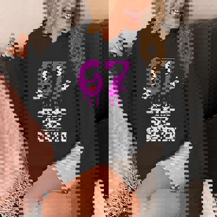 67 シックスセブン 6-7 面白いイタリアンブレインロットゲームスラングミーム パーカー