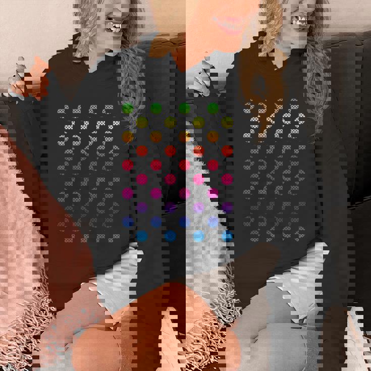 9月15日 ドットデー マルチカラー レインボー 水玉 パーカー