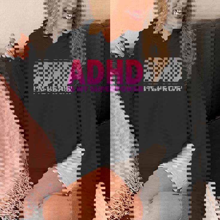 Adhdは私の超能力adhd意識セロトニン陽性 パーカー