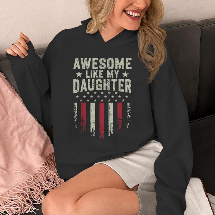 Awesome Like My Daughter Dad Fathers Day Hoodie