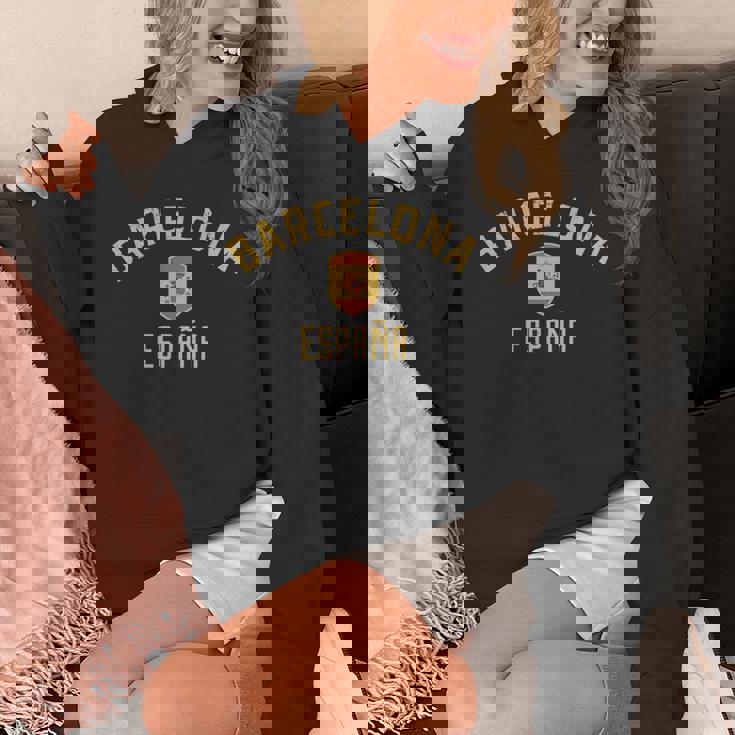 Barcelonapain スペイン、バルセロナ 長袖tシャツ パーカー
