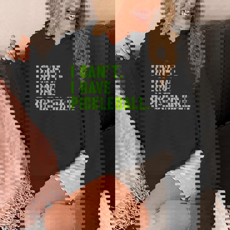 I Can't I Have Pickleball、皮肉、面白いピックルボール パーカー