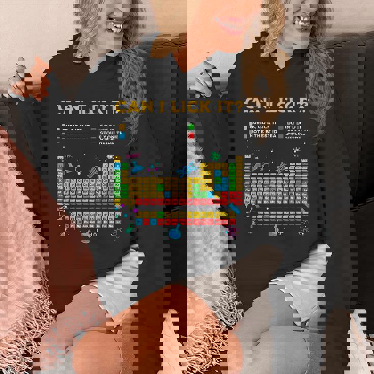 Can I Lick It 周期表 面白い 科学 先生 学生 パーカー