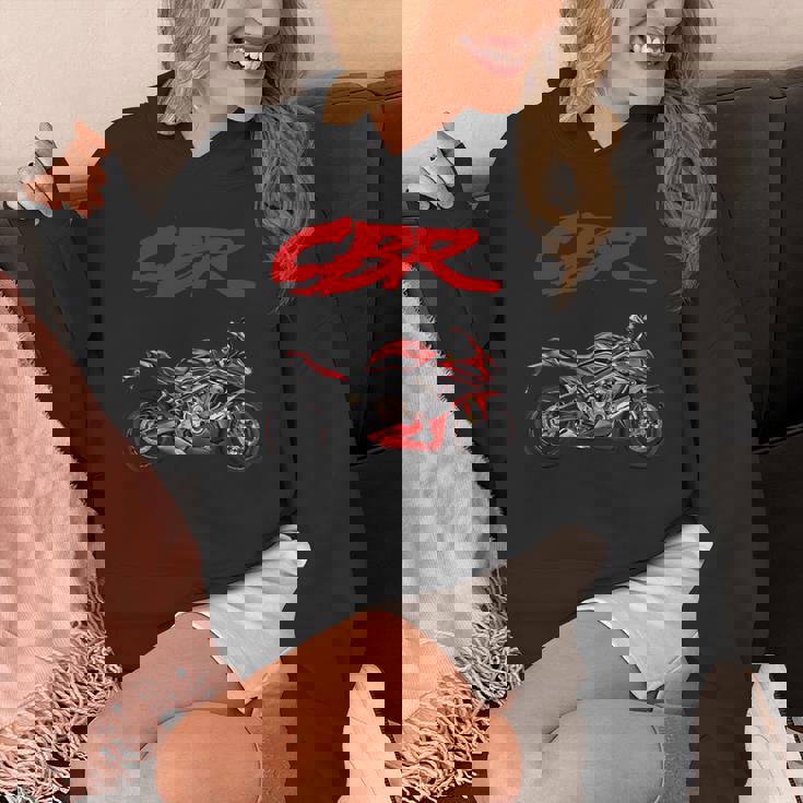 Cbr、オートバイ、オートバイ、ロードレース、バイカー、スポーツバイク、Cbr 長袖tシャツ パーカー