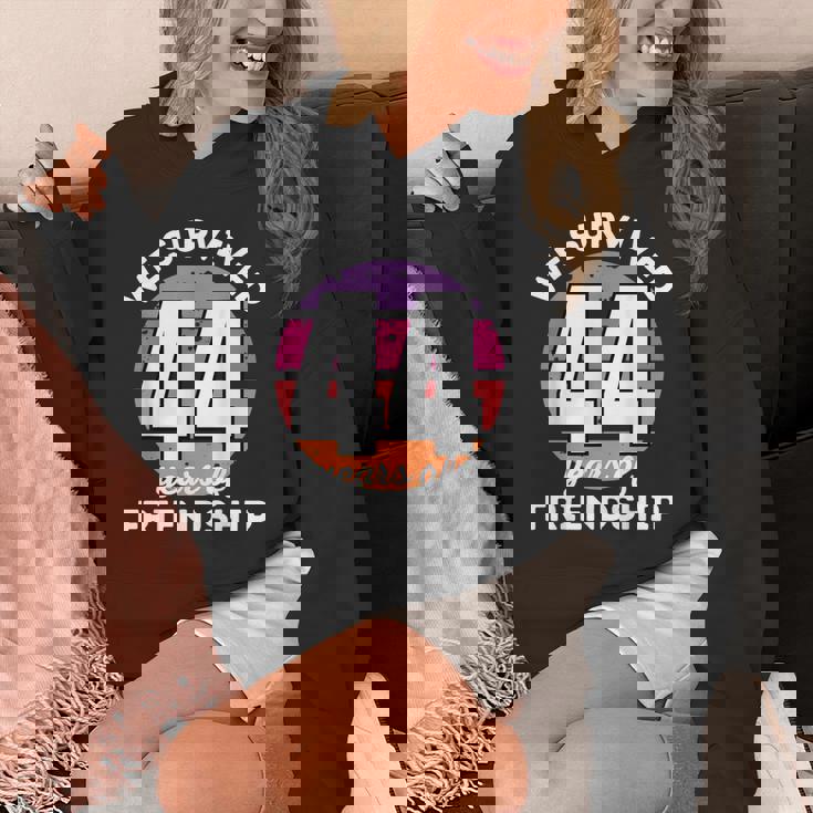 Celebrating 44 Years Of Friendship 面白いグループマッチング パーカー