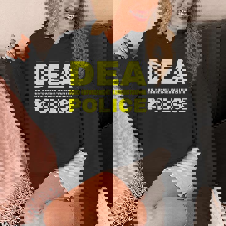 Dea 警察官 麻薬取締局 フロントプリント 長袖tシャツ パーカー