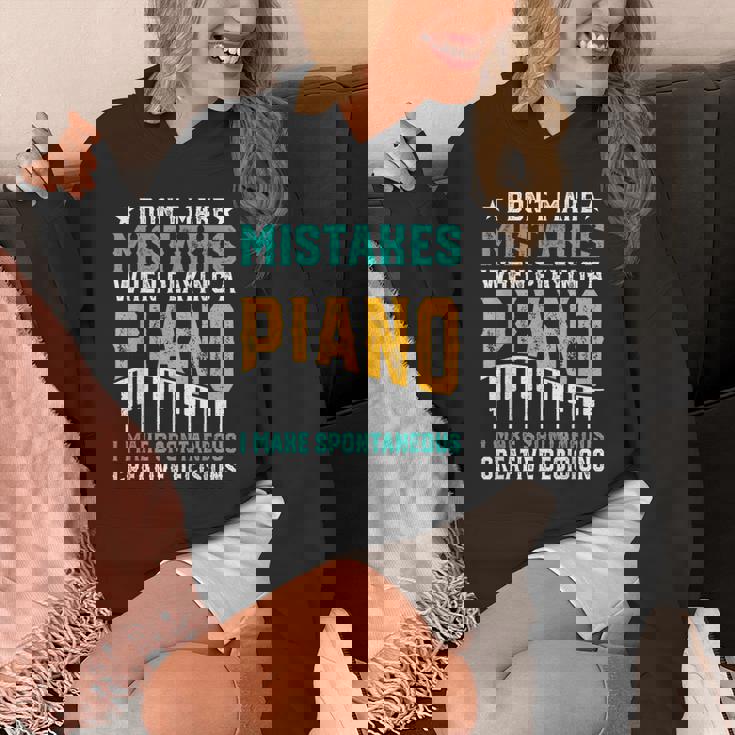I Don't Make Mistakes When Playing A Piano パーカー