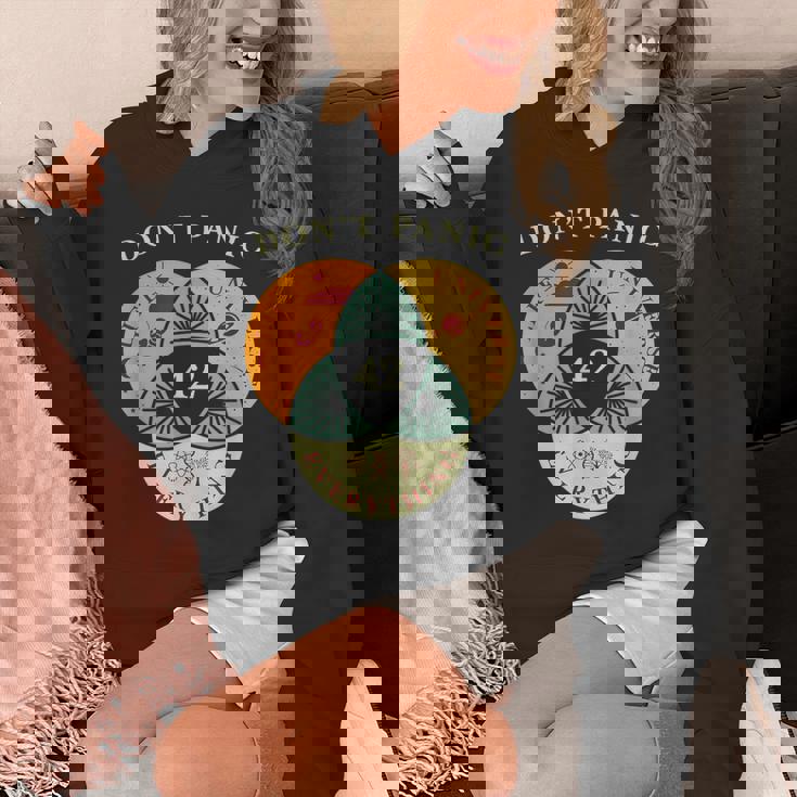 Don't Panic Life Universe Everything 42F 宇宙愛好家 パーカー