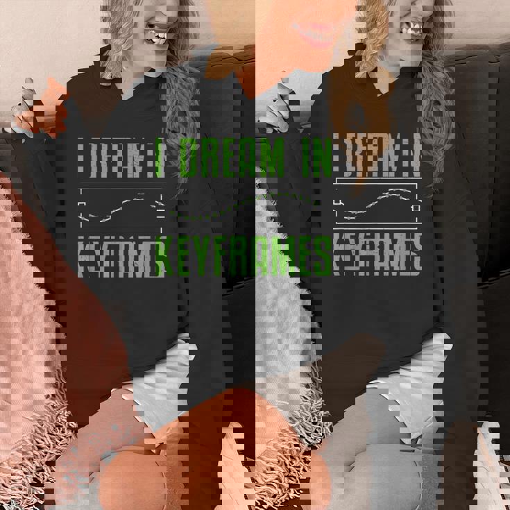 I Dream In Keyframes おもしろモーショングラフィックデザイナー アニメーター パーカー