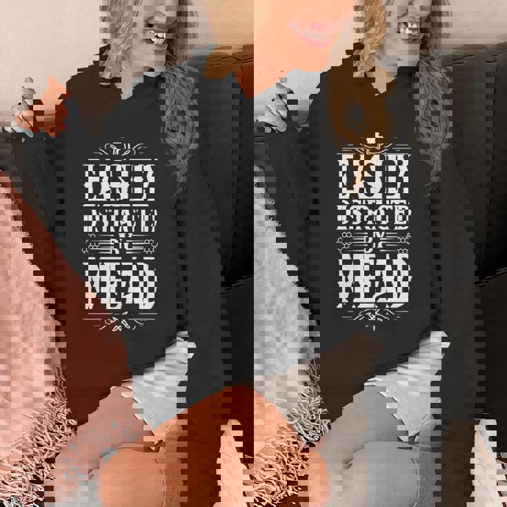 Easy Distracted By Mead 長袖tシャツ パーカー