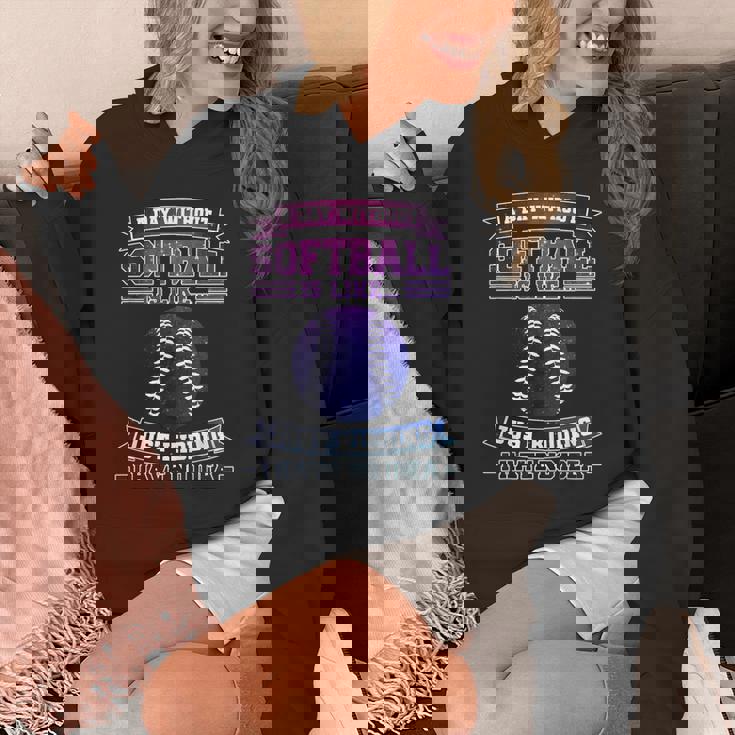 Ein Tag Ohne ソフトボール Ist Wie ソフトボール パーカー