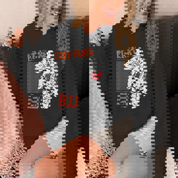 Free Hugs ブラジリアン柔術 Bjj 格闘技 面白い総合格闘技 パーカー