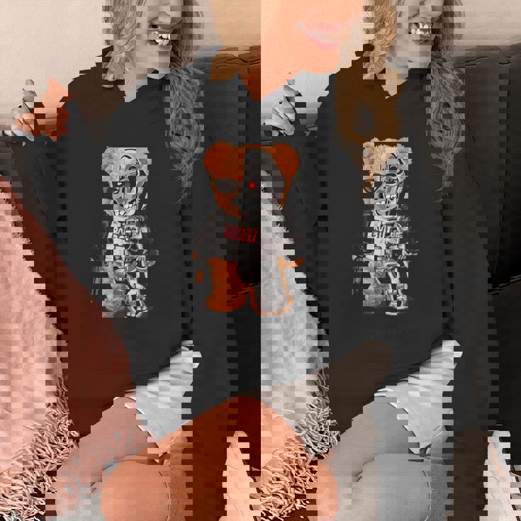 Future Is Now テディベアロボット パーカー