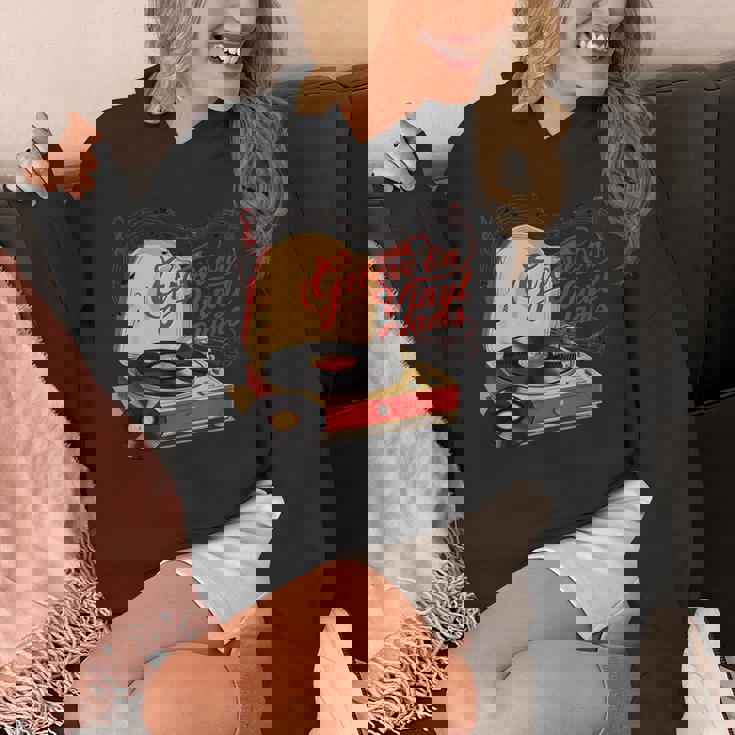 Groove On レトロビニールジャム、レトロビニールレコード パーカー