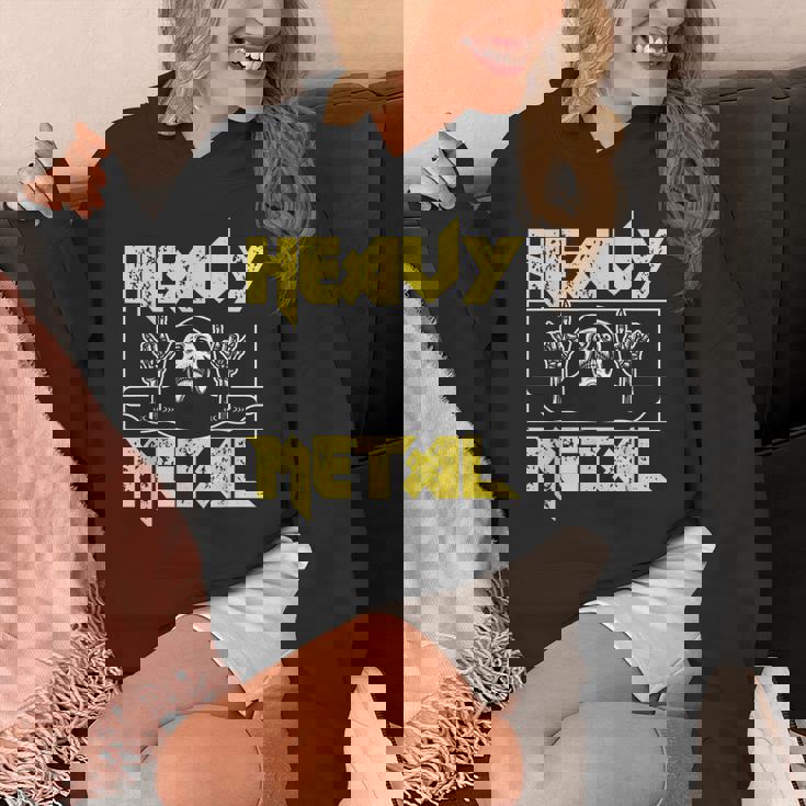 Heavy Metal Death Rock Keleton Horns Up ヘヴィメタル パーカー