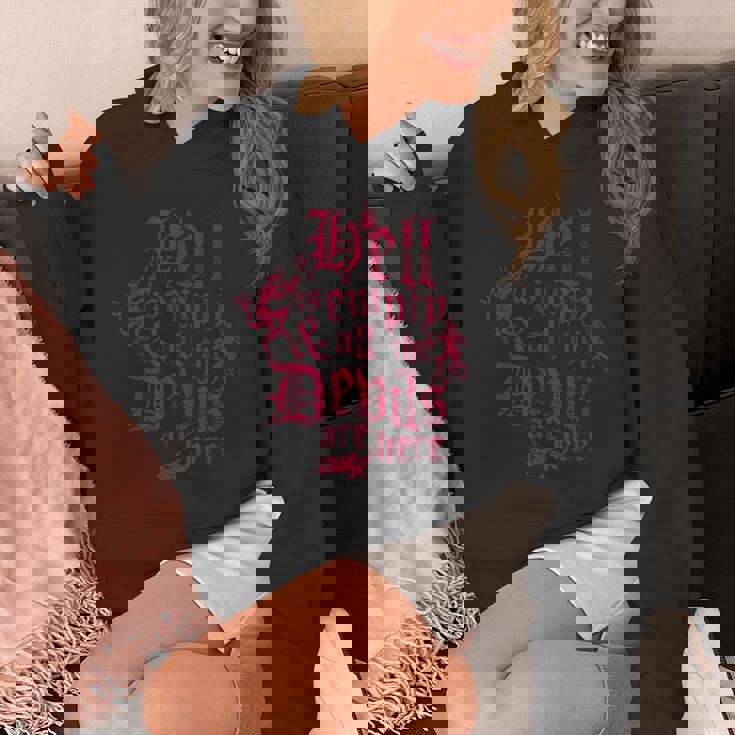 Hell Is Empty テンペスト ヴィンテージ アンティーク調 ゴシック シェイクスピア パーカー