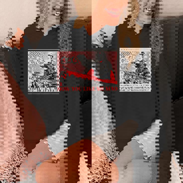 How You Like Me 毛沢東共産主義中国宣伝ポスター パーカー