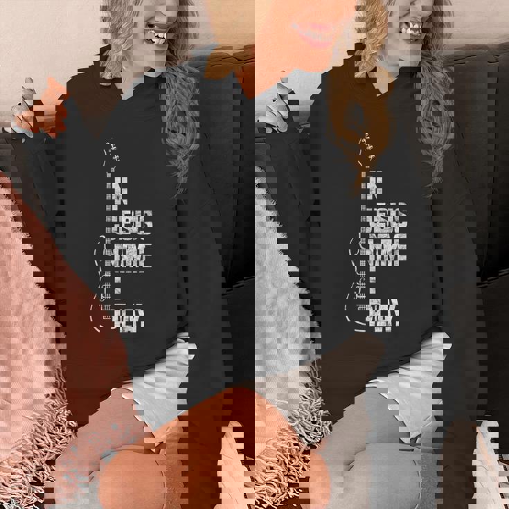 In Jesus Name I Play ギター クリスチャン ギタープレーヤー パーカー