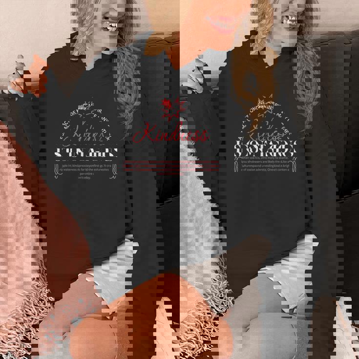 Kindness Is Contagious アーバンタイポグラフィストリートウェア パーカー