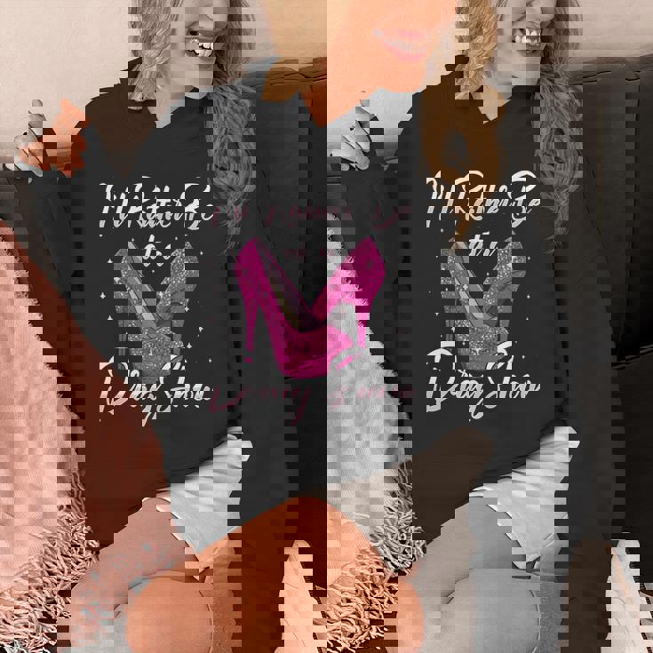 Lgbtq I'd Rather Be At A Draghow ドラァグクイーン 長袖tシャツ パーカー