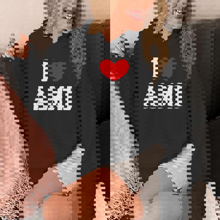 I Love Ami 私は愛する Ami パーカー