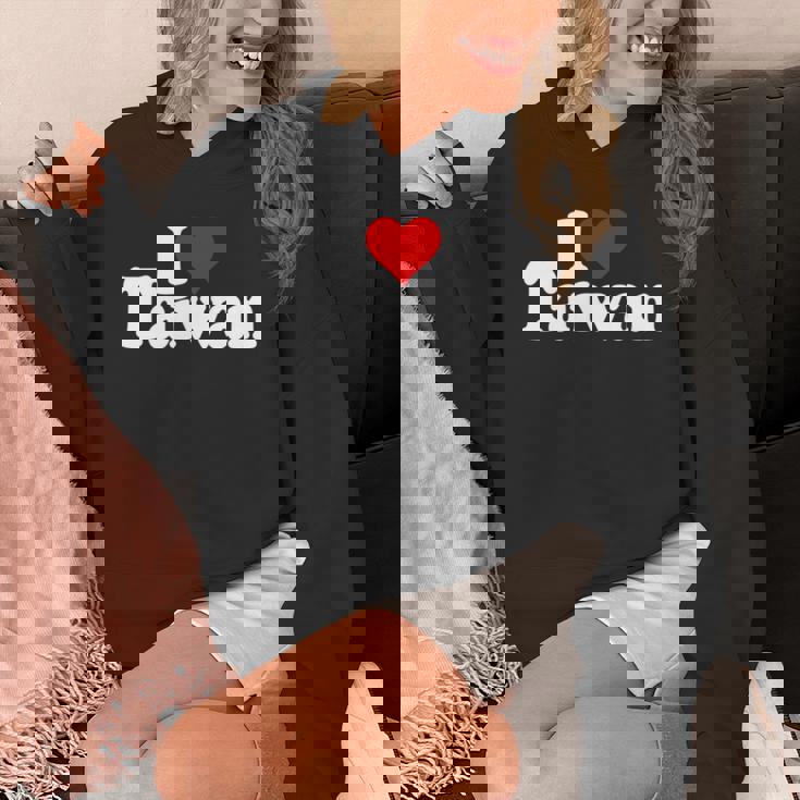 I Love Heart 台湾フォルモサ 台湾文化 長袖tシャツ パーカー