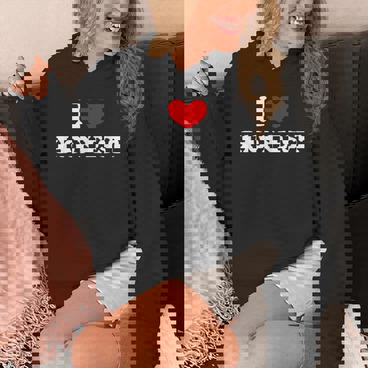 I Love Honest 私は愛する Honest パーカー