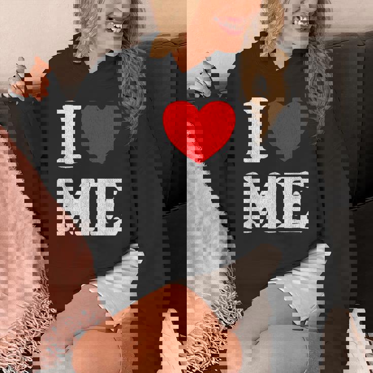 I Love Me シャツ Y2k ジョーク I Heart Me Love Myself Maine パーカー