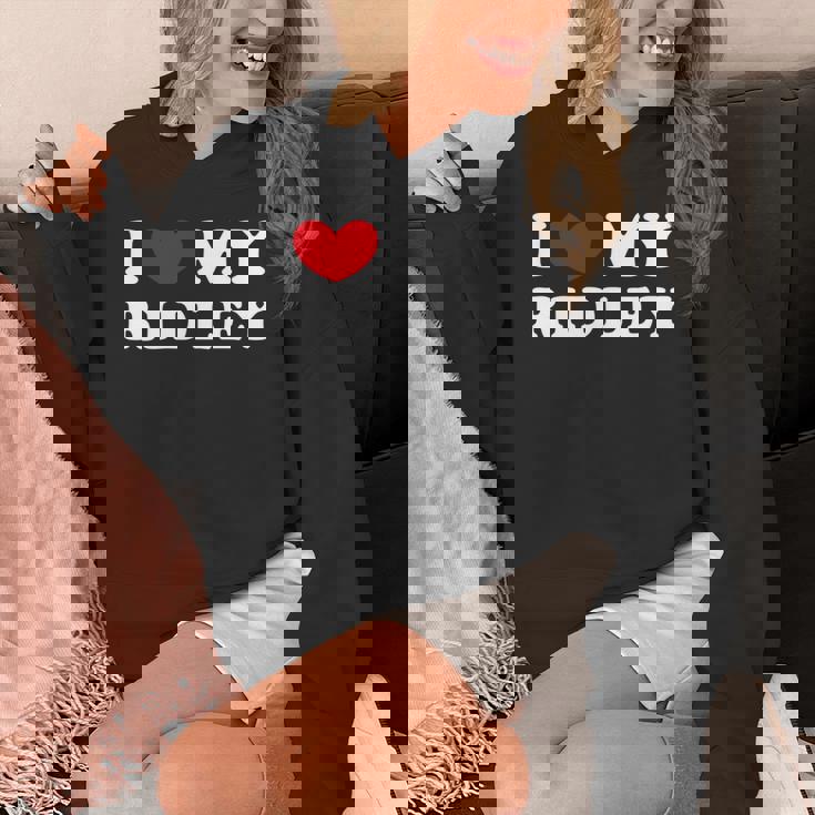 I Love My Ridley アイ・ラブ・マイ・リドリー 長袖tシャツ パーカー