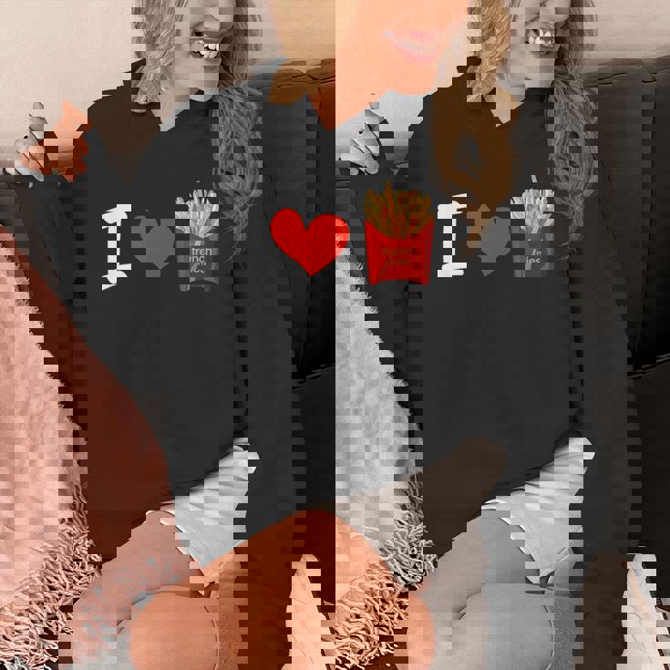 I Love フライドポテト ポテトラバーフライデー パーカー