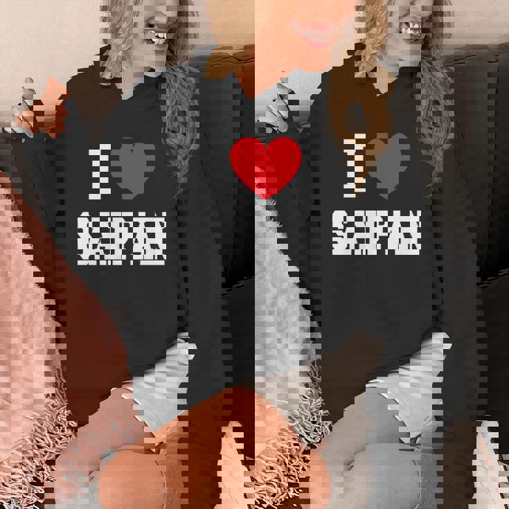 I Loveaipan 長袖tシャツ パーカー