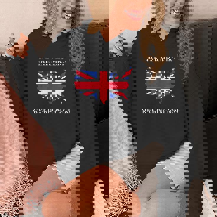 Make America Great Britain Again ドナルド・トランプ 面白いシャツ パーカー