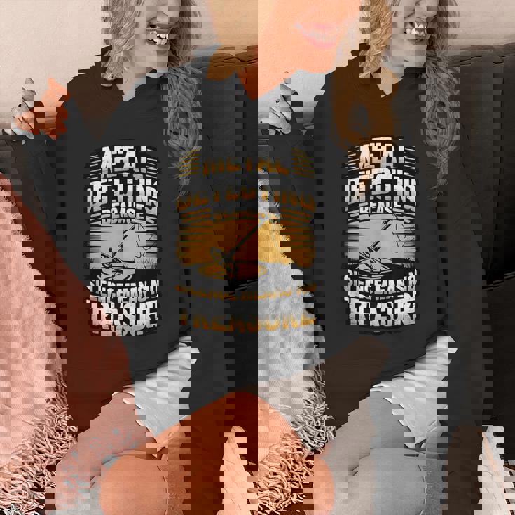 Metal Detecting Silence Means No Treasure Dirt Hunting Tank Top Unisex Hoodie