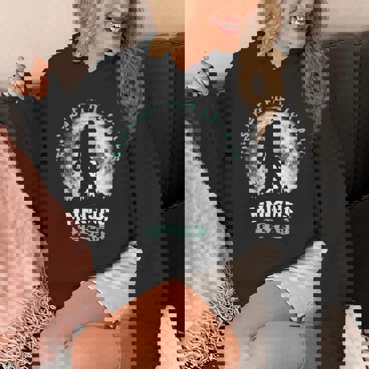 Mingus Texas Bigfoot Night Walk Retro Moon 長袖tシャツ パーカー