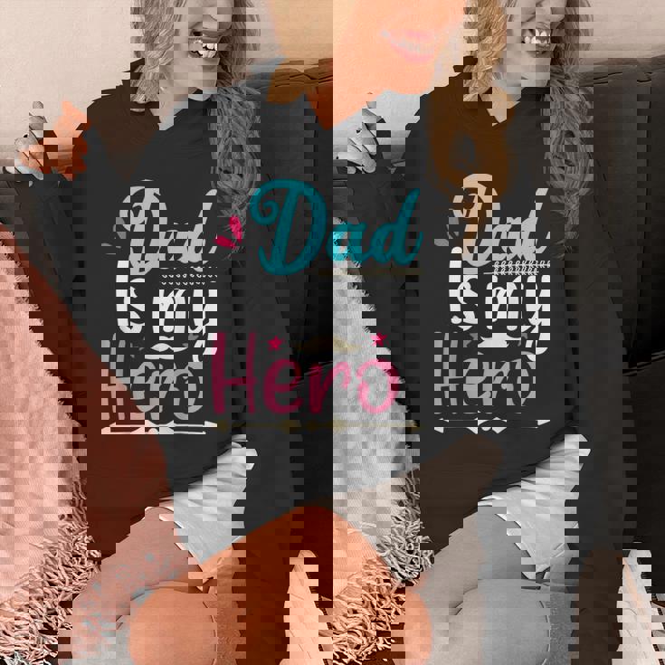 My Dad Is My Hero ギフト 父の日 クール キッズ シャツ メンズ レディース パーカー