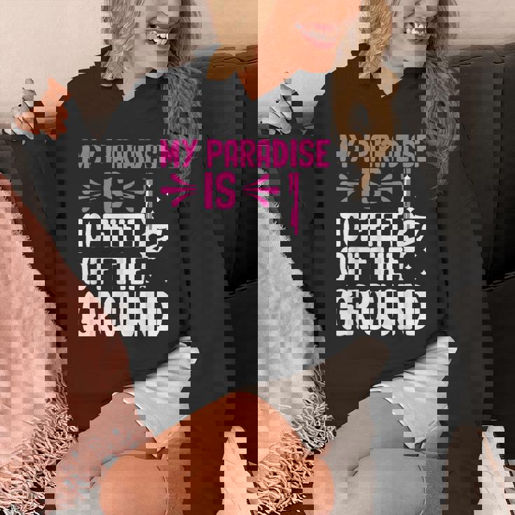 My Paradise Is 10 Feet Off The Ground 空中シルクエアリアリスト パーカー