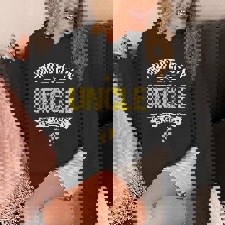 メンズ Promoted To Uncle Est 2027Oon To Be Dad パーカー