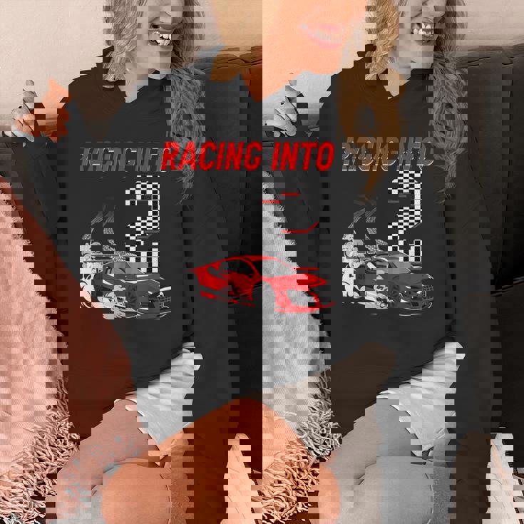 Racing Into 2Nd Birthday レースカー 2歳 幼児 男の子 パーカー