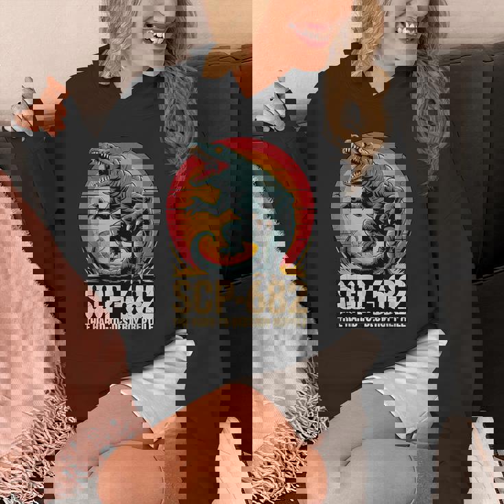 Scp-682 破壊しづらい爬虫類モンスターcpファンデーション パーカー