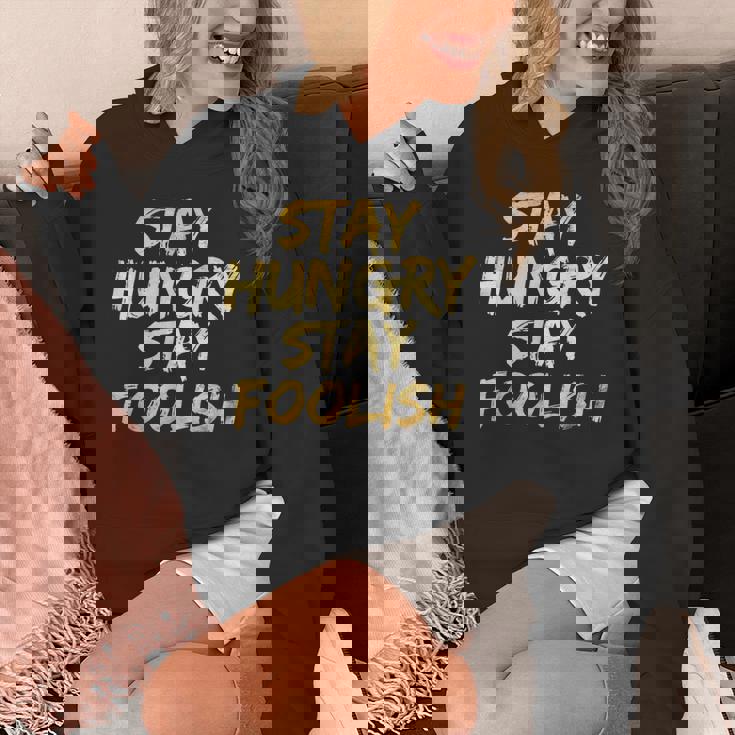 Stay Hungry モチベーショナルステイ フリッシュ インスピレーション パーカー