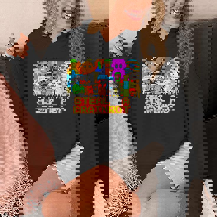 Steal A Brainrot Meme ビデオゲーム キッズゲーマー パーカー