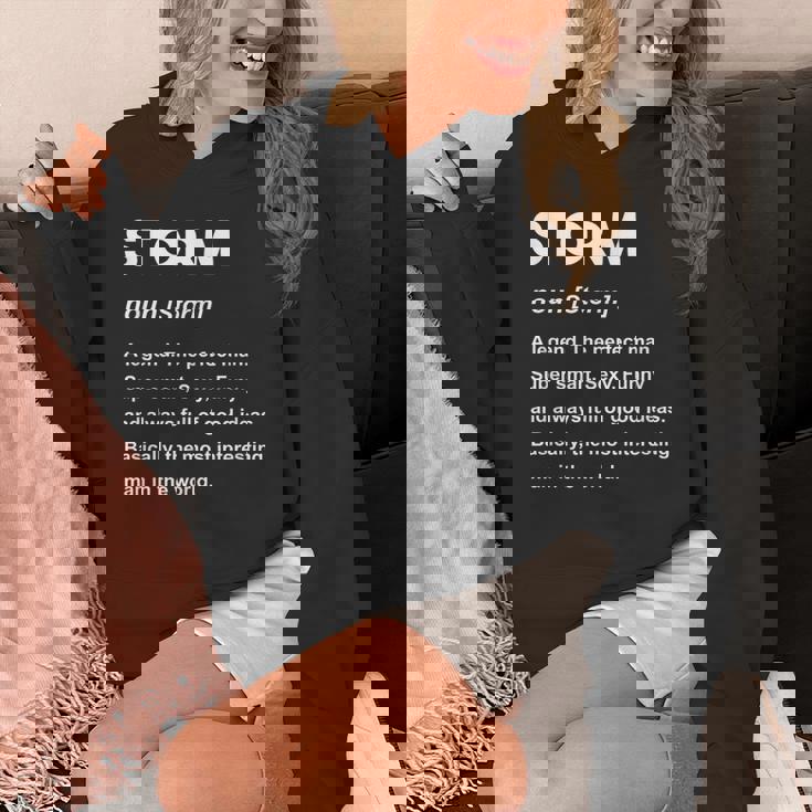 Storm ネームシャツ パーカー