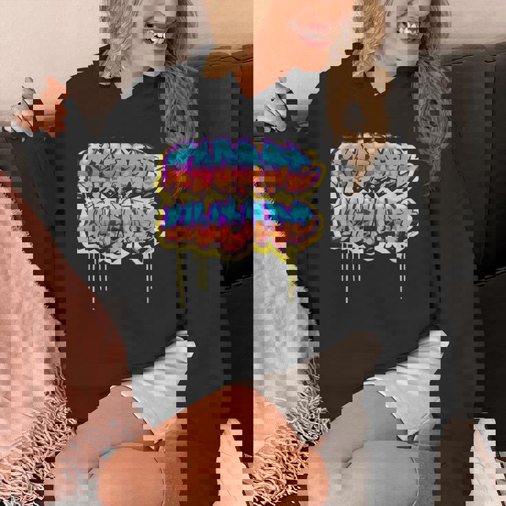 Street Culture グラフィティ・スタイルのアーバン・ストリートウェア パーカー