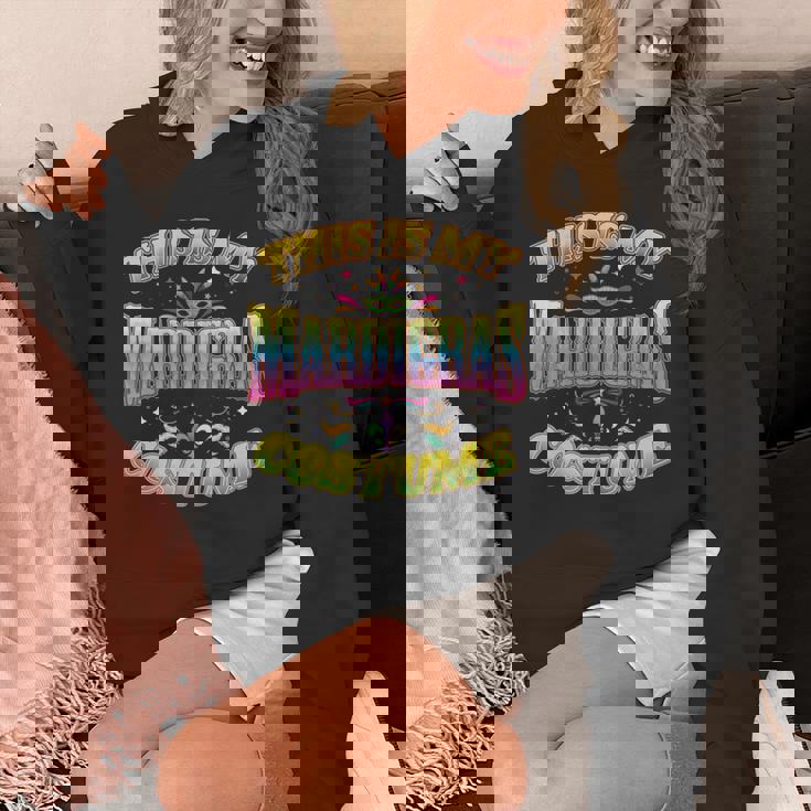 This Is My Mardi Gras 面白いコスチュームパーティーギフト 長袖tシャツ パーカー