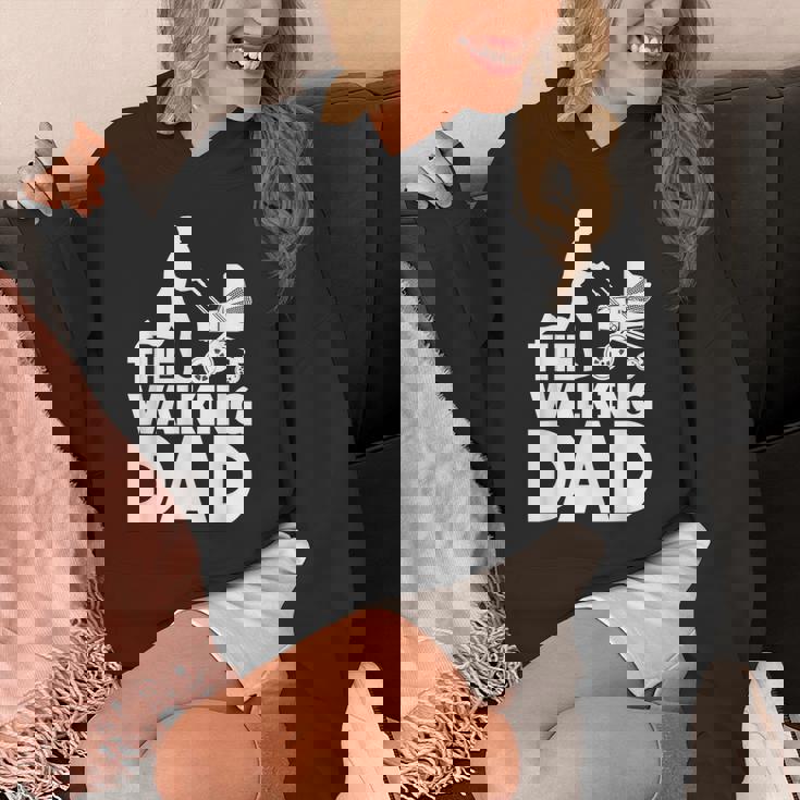 The Walking Dad Happy Father's Day Dadhortleeve Graphic パーカー