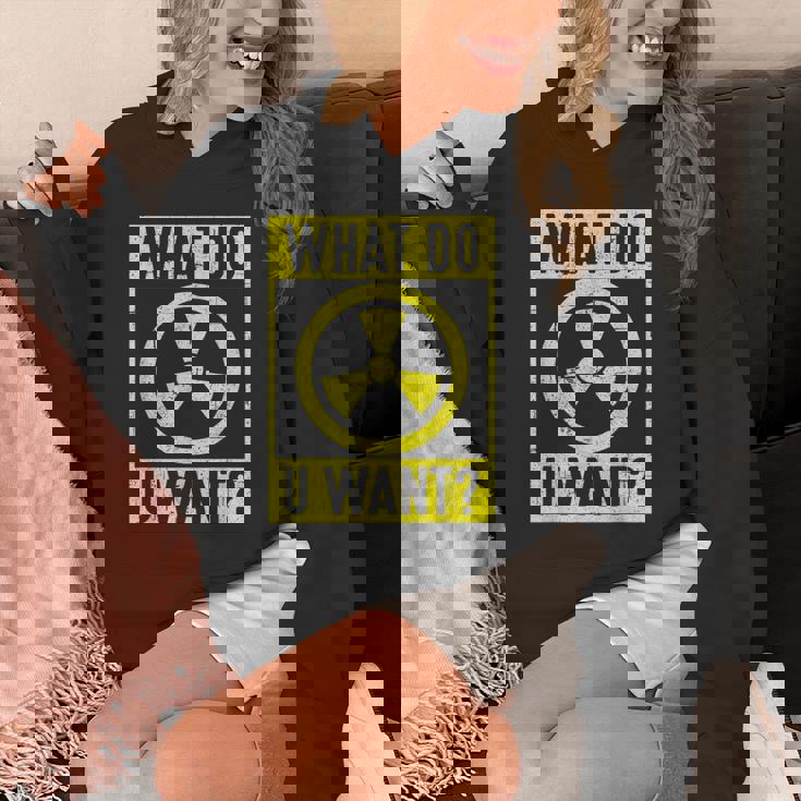 What Do U Want 原子力エンジニア パーカー